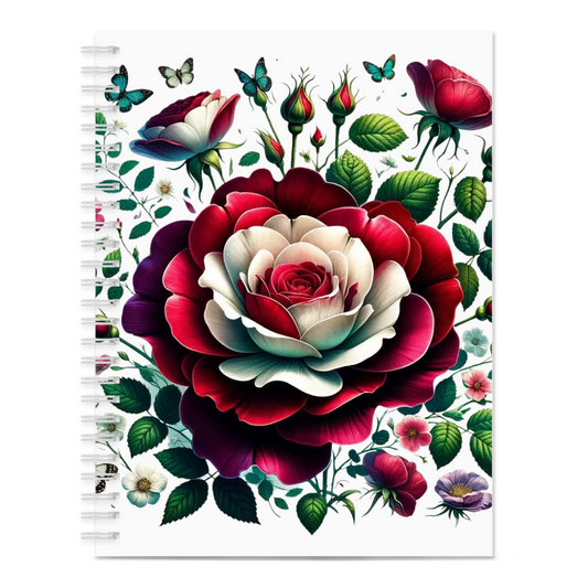 Tudor Rose in Spring Notebooks
