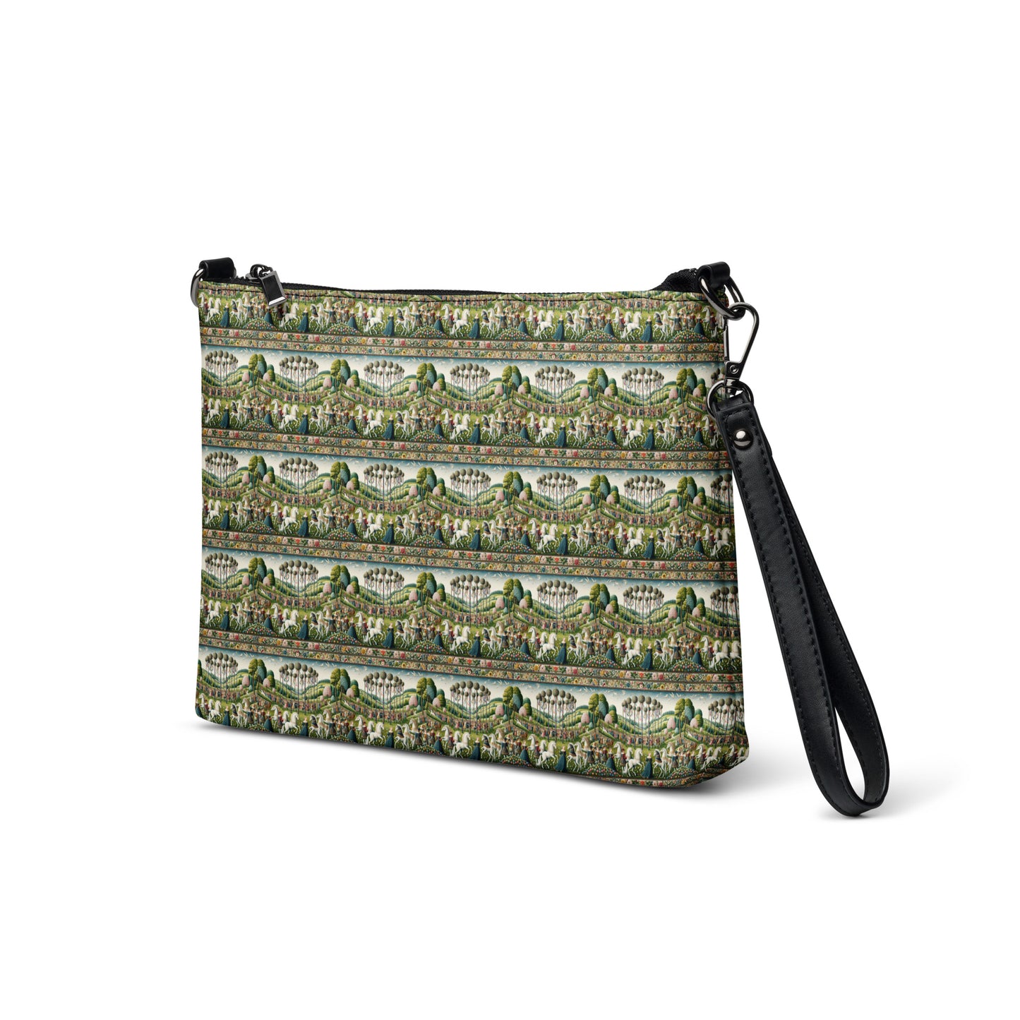 Springtime with Unicorn Crossbody bag