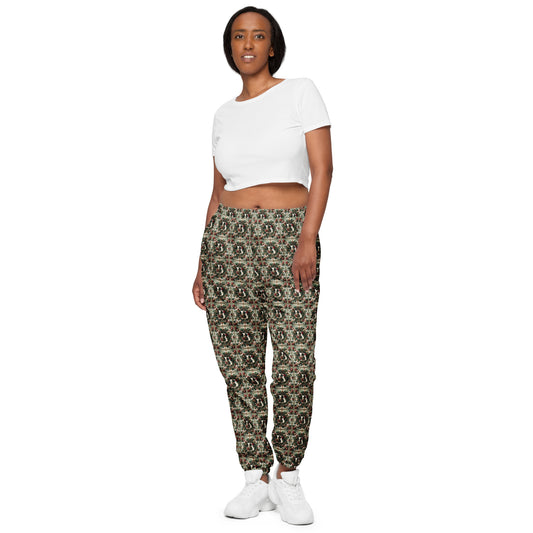Jeweled B Unisex track pants