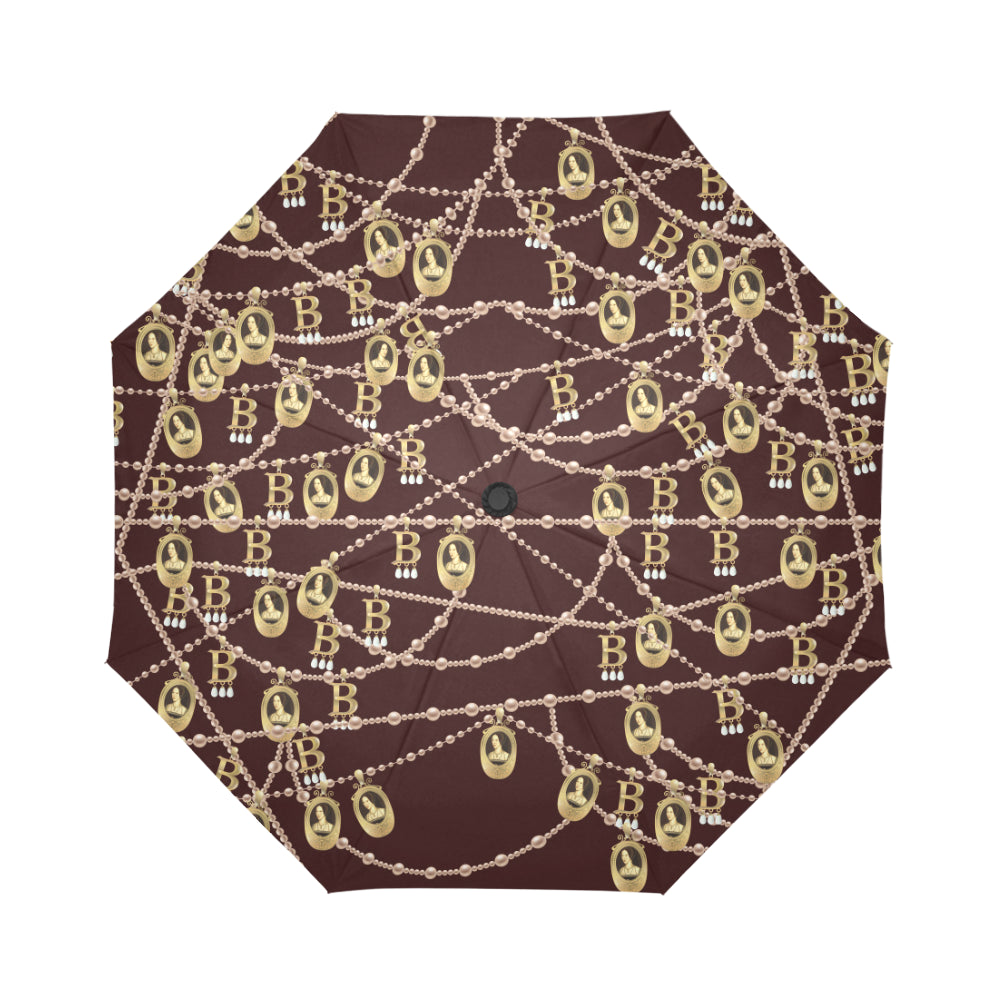 Louis Vuitton Louis Vuitton Monogram Brown Folding Umbrella