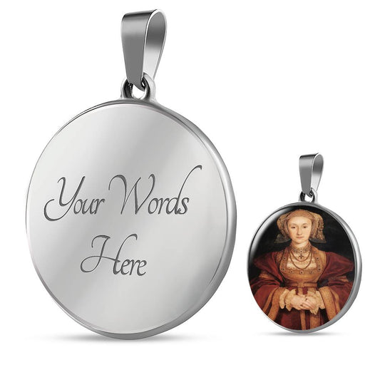 Anne of Cleves Tudor Women Charm Necklace