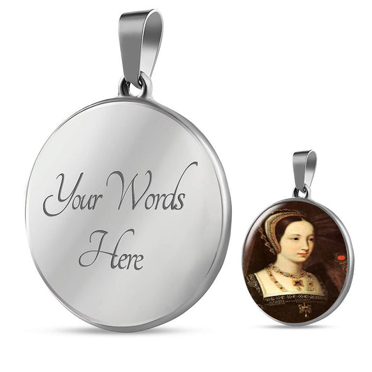 Mary Tudor Tudor Women Charm Necklace