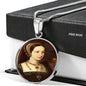 Mary Tudor Tudor Women Charm Necklace