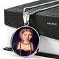 Katherine of Aragon Young Tudor Women Charm Necklace