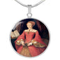 Elizabeth I Tudor Women Charm Necklace