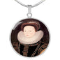 Anne West Tudor Women Charm Necklace