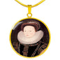 Anne West Tudor Women Charm Necklace