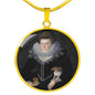 Lady Arabella Stuart Tudor Women Charm Necklace