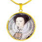 Emilia Lanier Tudor Women Charm Necklace