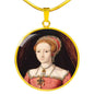 Princess Elizabeth Tudor Women Charm Necklace