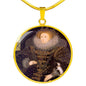 Elizabeth I Tudor Women Charm Necklace