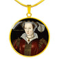 Katherine Parr Tudor Women Charm Necklace