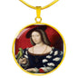 Marguerite of Navarre-253x300 Tudor Women Charm Necklace