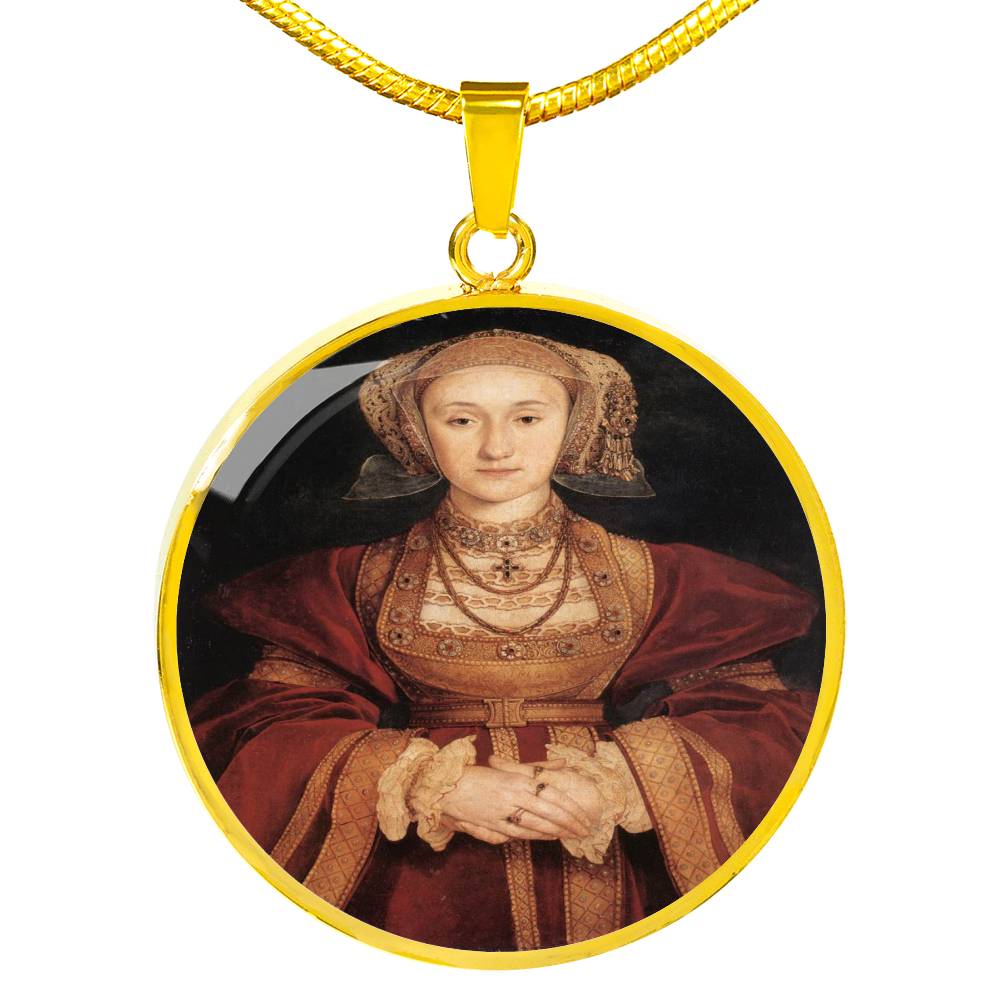 Anne of Cleves Tudor Women Charm Necklace
