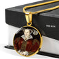 Catherine Parr Tudor Women Charm Necklace