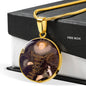 Elizabeth I Tudor Women Charm Necklace