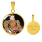 Elizabeth I Tudor Women Charm Necklace