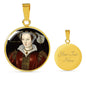 Katherine Parr Tudor Women Charm Necklace