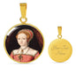 Princess Elizabeth Tudor Women Charm Necklace