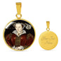 Catherine Parr Tudor Women Charm Necklace