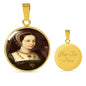 Mary Tudor Tudor Women Charm Necklace