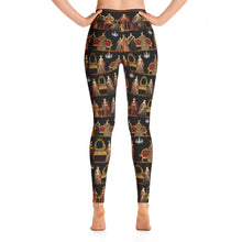 "The Six Wives Dinner Party" Yoga Leggings, Featuring Henry VIII's Six Wives