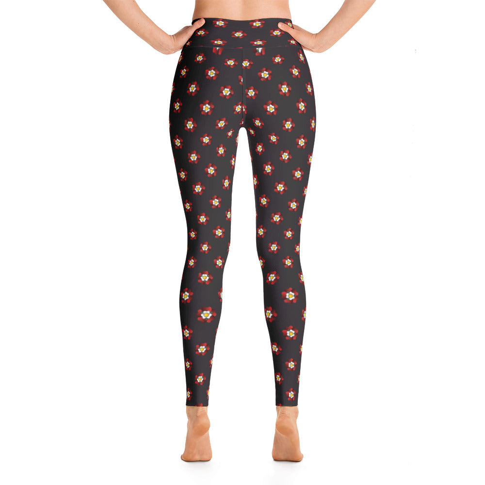 "Tudor Rose" Yoga Leggings
