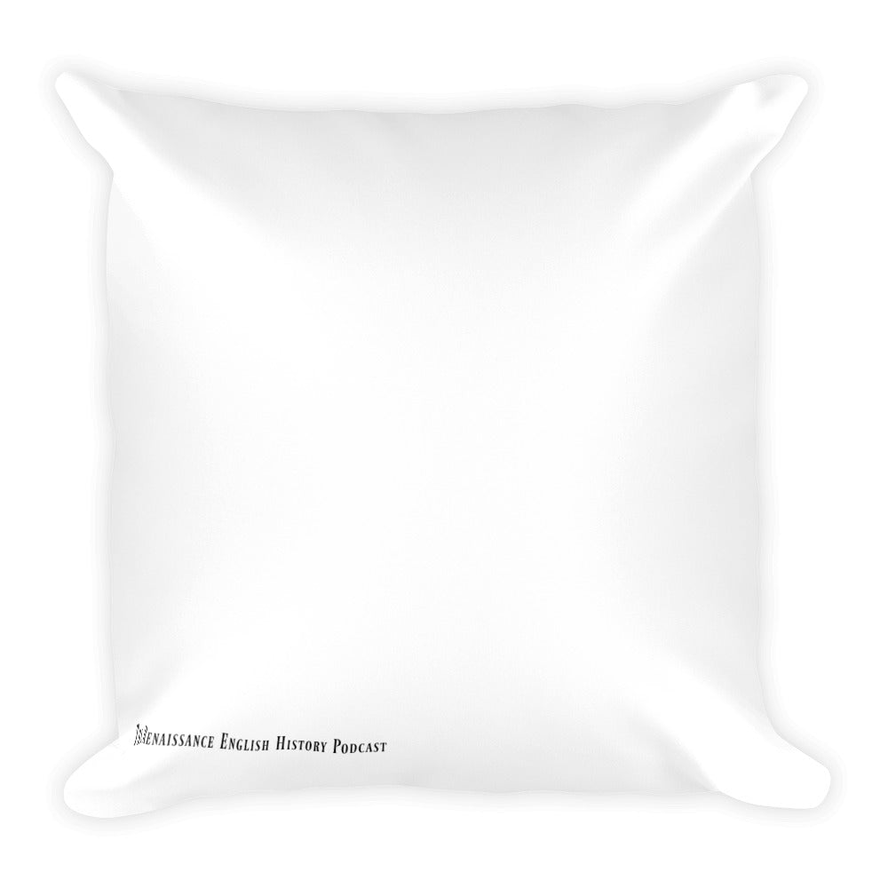 "Make we joy now in this Fest" Decorative Christmas Throw Pillow