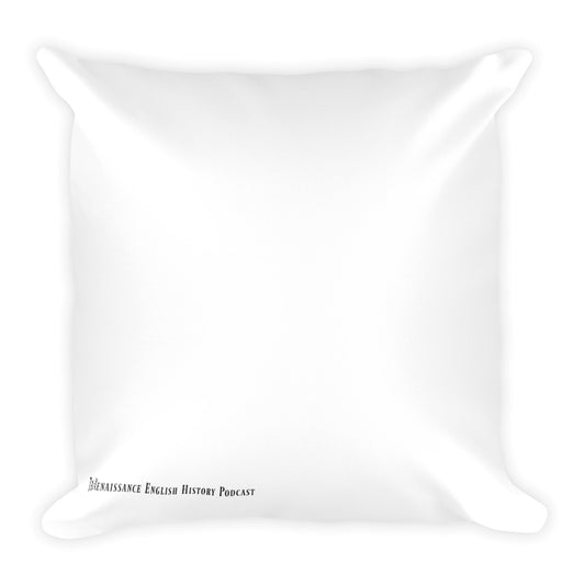 "Make we joy now in this Fest" Decorative Christmas Throw Pillow