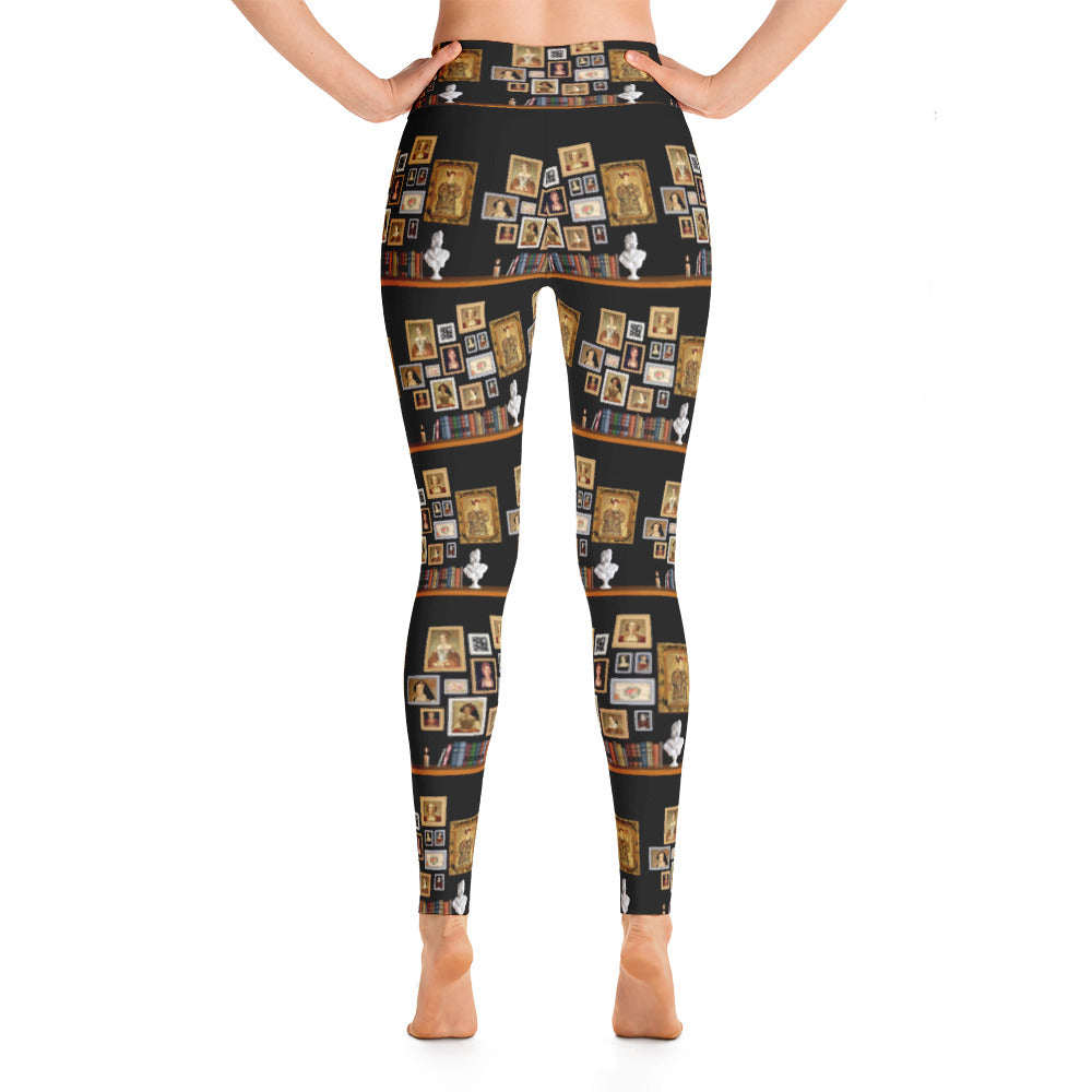The Six Wives Portrait Yoga Leggings