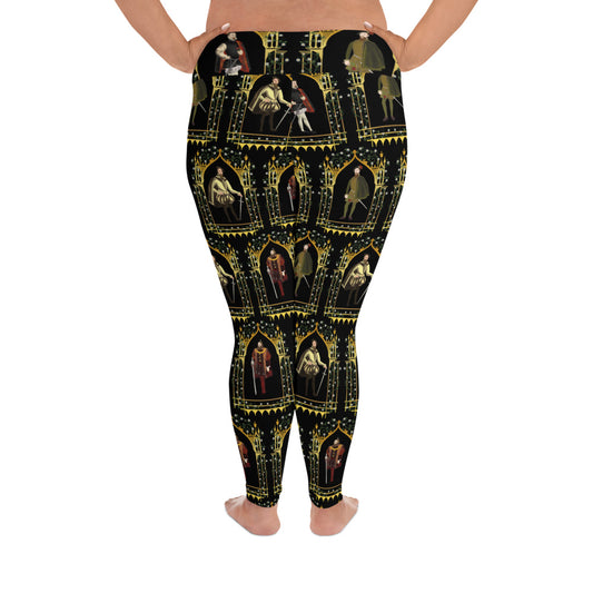 My Tudor Boyfriend All-Over Print Plus Size Leggings