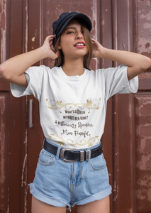 "What's a Queen without her King?" Short-Sleeve Unisex T-Shirt