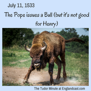 Tudor Minute July 11: Bull!