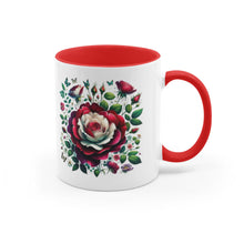 Tudor Rose in Spring Accent Mugs