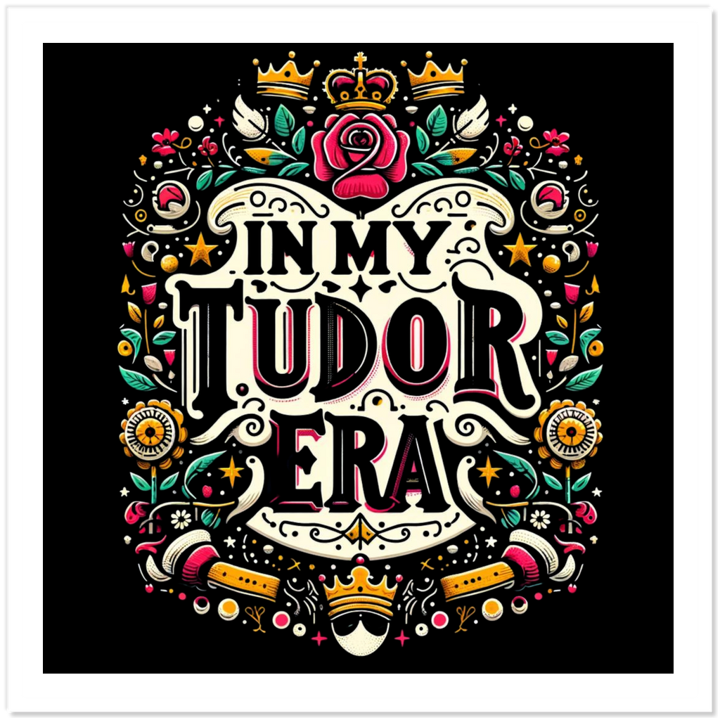In My Tudor Era Kiss Cut Sticker