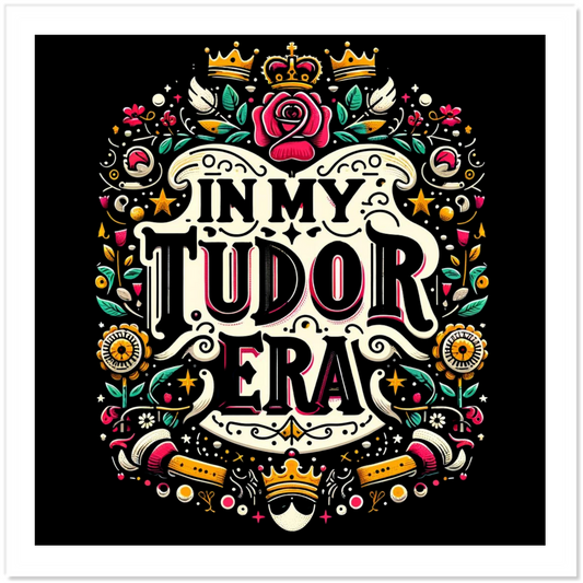 In My Tudor Era Kiss Cut Sticker