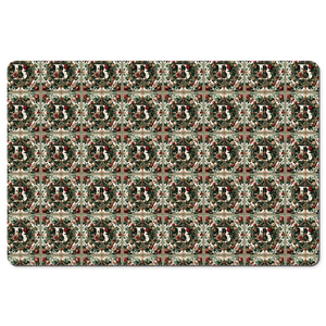 Jeweled B Desk Mats