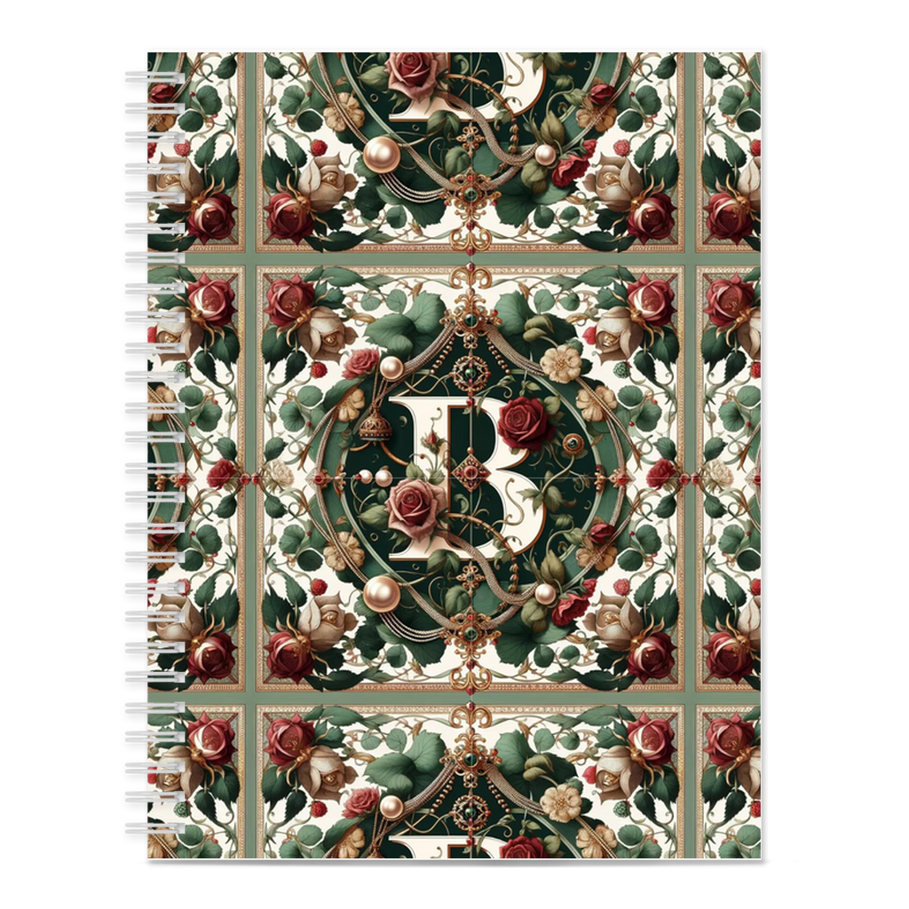 Jeweled B Notebooks