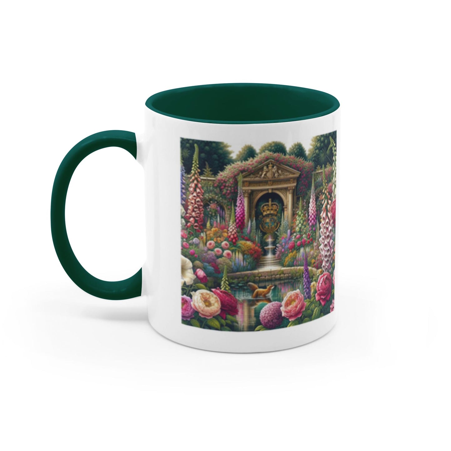 Springtime Garden Accent Mugs