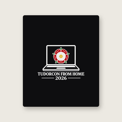 Tudorcon From Home 2026 throw blanket, flat view of the design
