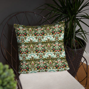 Springtime with Castle Basic Pillow