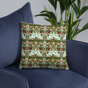 Springtime with Castle Basic Pillow