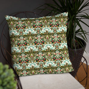 Springtime with Castle Basic Pillow