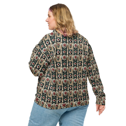 Tudor Rose Unisex Bomber Jacket