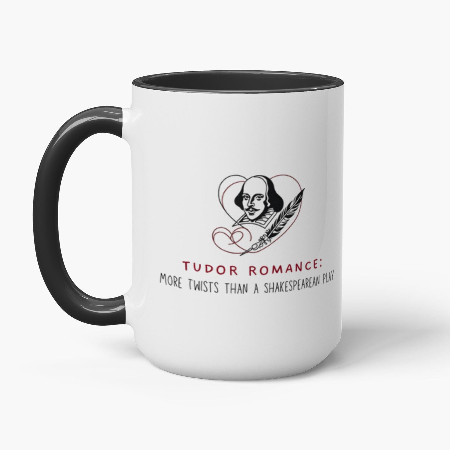 Tudor Romance: More Twists than a Shakespearean Play Accent Mug