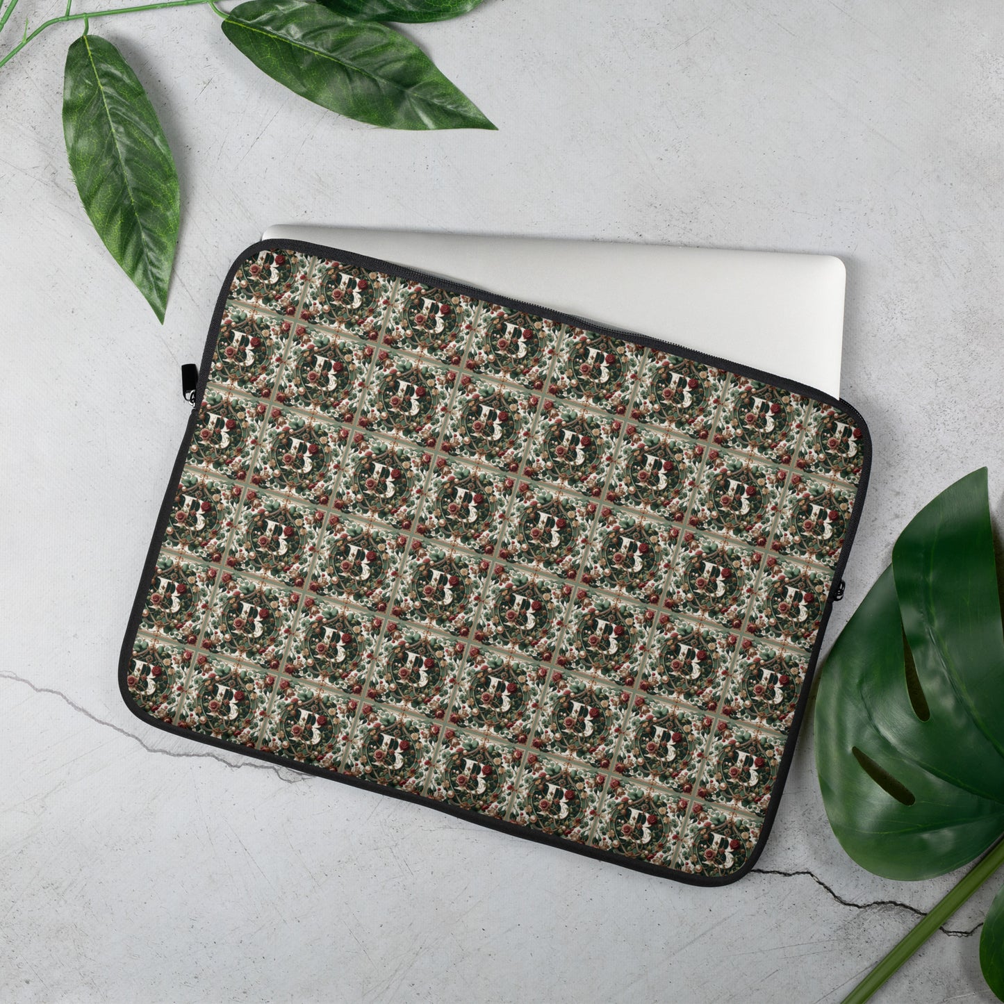 Jeweled B Laptop Sleeve