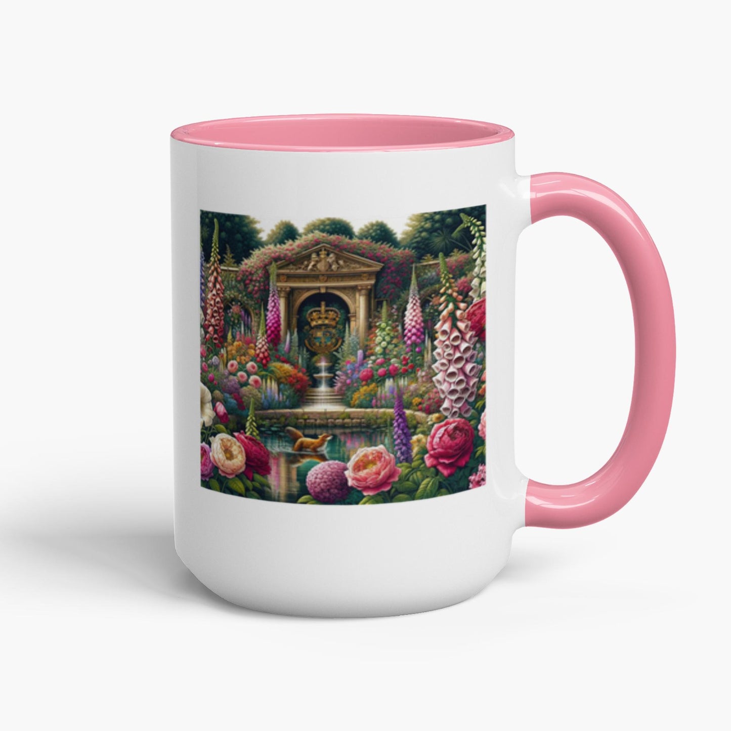 Springtime Garden Accent Mugs