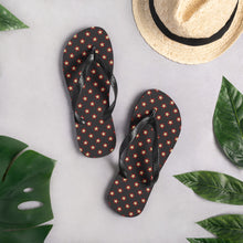 Tudor Rose Flip-Flops