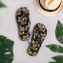 Six Wives Dinner Party Flip-Flops