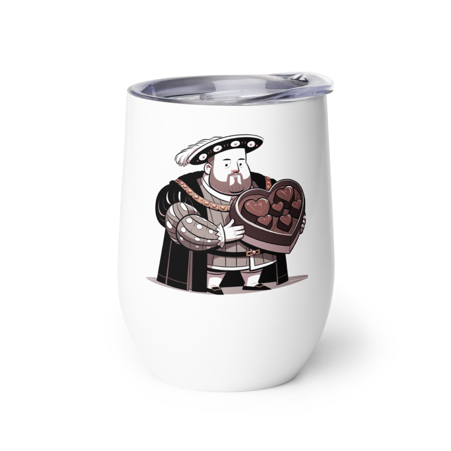 Henry VIII’s Guide to Love: What Not To Do Wine tumbler